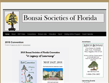 Tablet Screenshot of bonsai-bsf.com